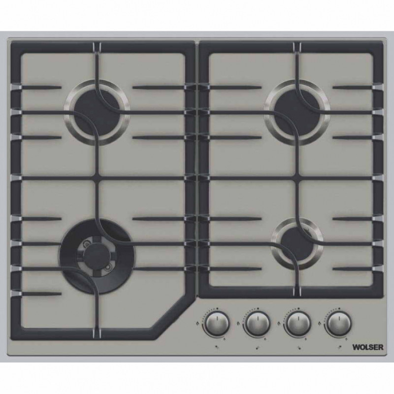 Plita de gaz incorporabila Wolser WL- F 6402 GT IC INOX