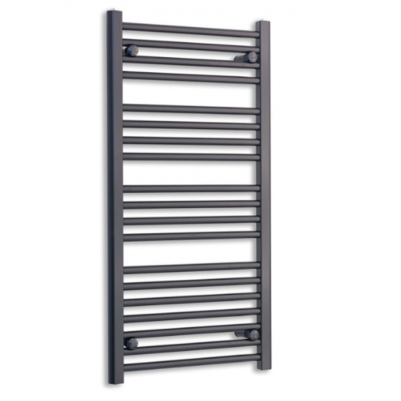Radiator baie 500x1200 Black Drept Eco-Rail