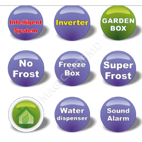 Frigider Kaiser Side-by-Side KS 80425 EM