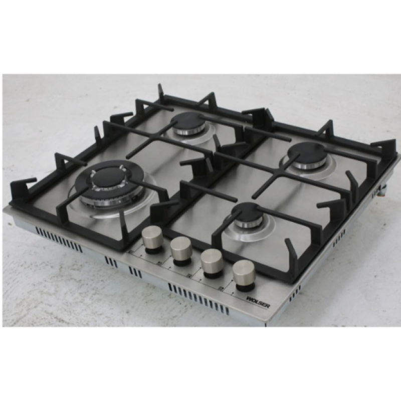 Plita de gaz incorporabila Wolser WL-KF 6400 Inox Turbo FFD