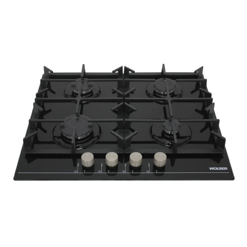 Plita de gaz incorporabila Wolser WL- 64G Black Glass ECO