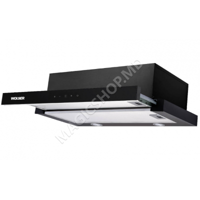Hota de bucatarie Wolser WL 60 FG TC BLACK incorporabila