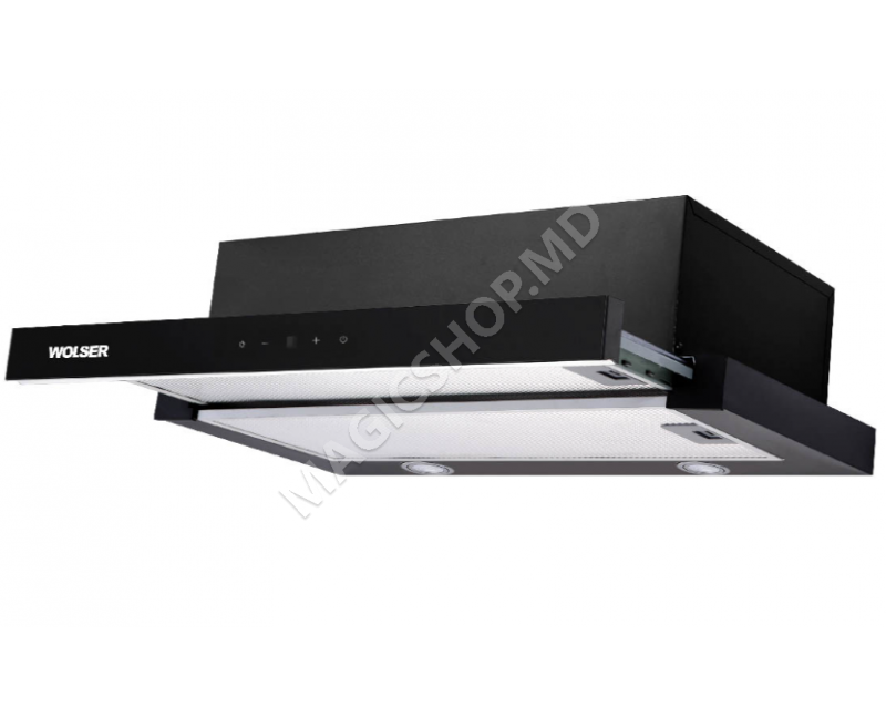 Hota de bucatarie Wolser WL 60 FG TC BLACK incorporabila