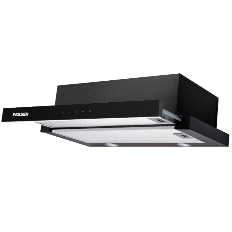 Hota de bucatarie Wolser WL 60 FG TC BLACK incorporabila