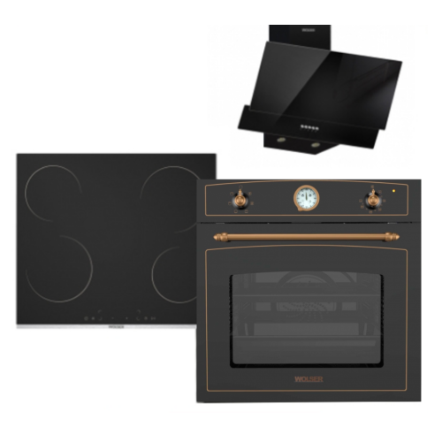 SET bucatarie WOLSER BLACK+Inox 122113/123422/121919