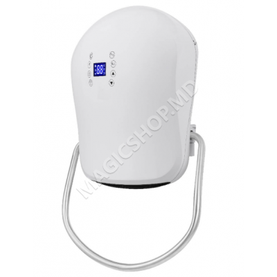Aeroterma de baie TESY HL 243 VB W, 2000 W, Suport prosop, display LCD, Touch Control