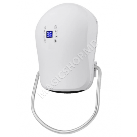 Aeroterma de baie TESY HL 243 VB W, 2000 W, Suport prosop, display LCD, Touch Control