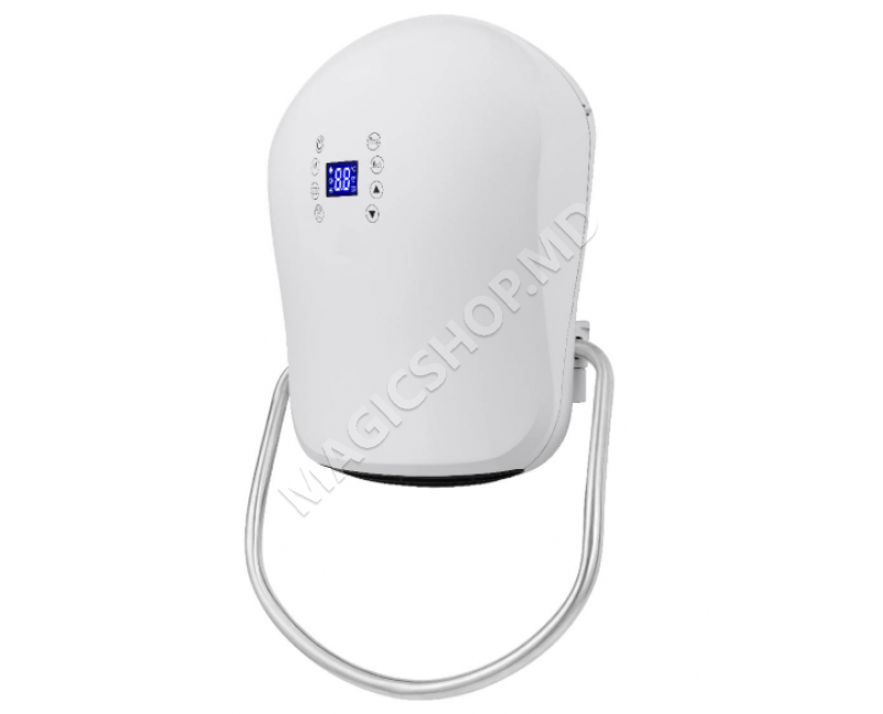 Aeroterma de baie TESY HL 243 VB W, 2000 W, Suport prosop, display LCD, Touch Control