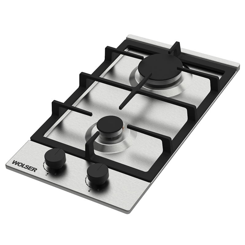 Plita de gaz incorporabila Wolser WL-BRD 6202 INOX FFD