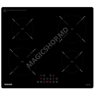 Plita electrica incorporabila Wolser WL-CH 605 BL INDUCTION