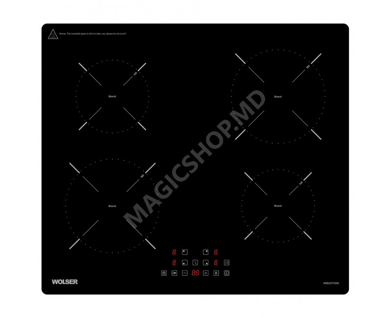 Plita electrica incorporabila Wolser WL-CH 605 BL INDUCTION