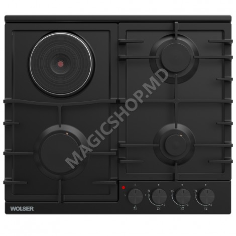 Plita combinata incorporabila Wolser WL-BRD 603G1EL 