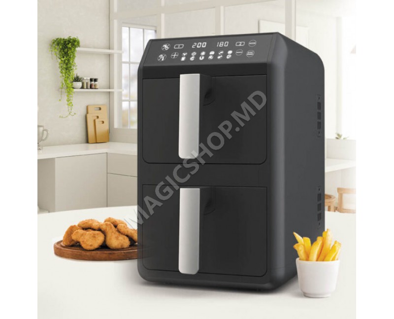 Friteuza cu aer cald Air Fryer Maestro MR-761, 2 x 5 L (2400 W)