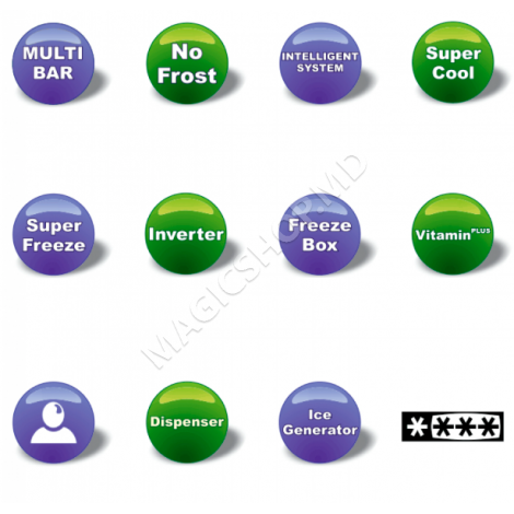 Frigider Kaiser Side-by-Side KS 90500 RS N