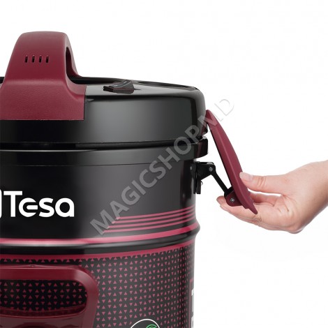 Пылесос TESA Turbo Power industrial TS-DRC 602 Burgundy, 21L, 2200 W