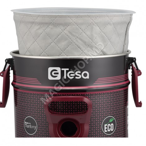 Пылесос TESA Turbo Power industrial TS-DRC 602 Burgundy, 21L, 2200 W