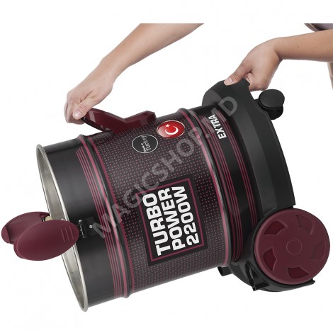 Пылесос TESA Turbo Power industrial TS-DRC 602 Burgundy, 21L, 2200 W