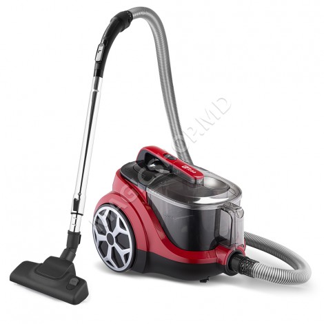 Пылесос TESA с контейнером для сбора пыли TS-RC 705 TQ, зелёный/красный, 1600 Вт