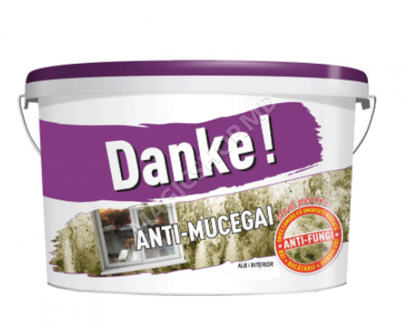 Vopsea lavabila (64) DANKE Anti-MUCEGAI 4L