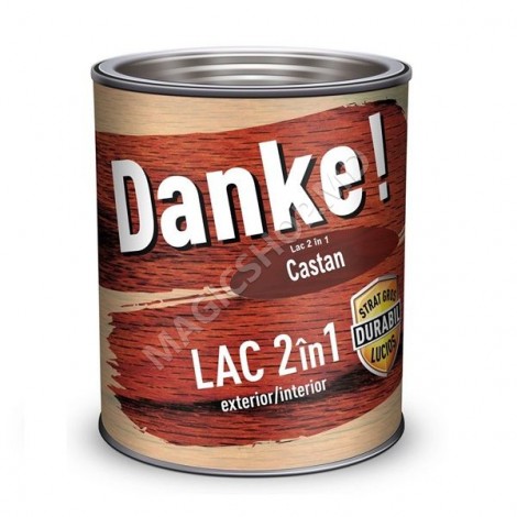 Цветной лак Danke 2в1, 2,5 л,