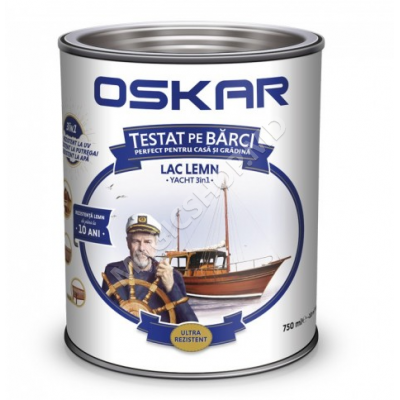 Глянцевый ультрастойкий лак Oscar Yacht Glossy, 2,5 л, бамбуковый
