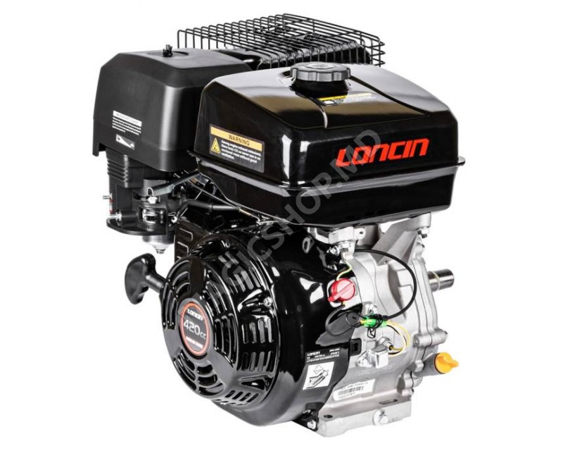 Бензиновый двигатель Loncin 15CP - 420CC 190F DH320