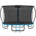 Trambulina Ultra 488 cm, plasa interioara, albastra, roz