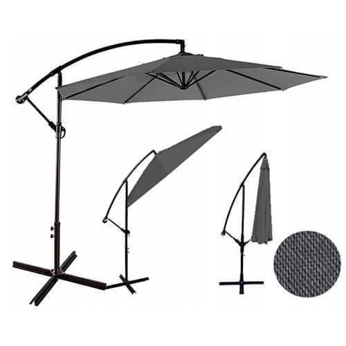 Umbrelă de grădină 300 cm antracit