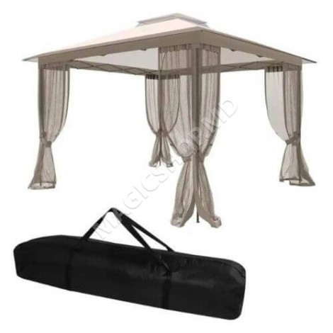 Cort pavilion 3x3m Roma cu plasa anti insecte PA9