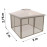 Cort pavilion 3x3m Roma cu plasa anti insecte PA9