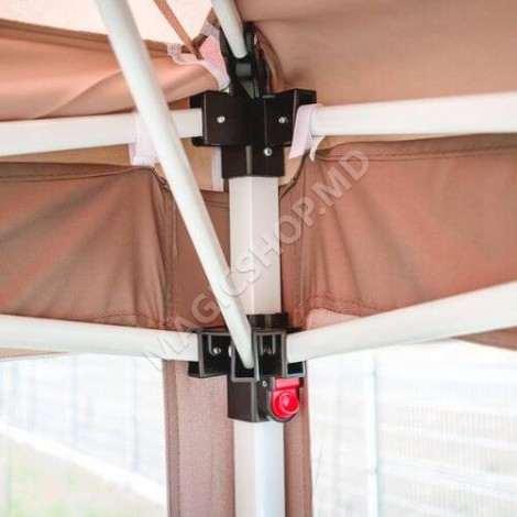 Cort pavilion 3x3m Roma cu plasa anti insecte PA9