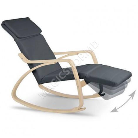 Fotoliu balansoar Suzi gri deschis 280000