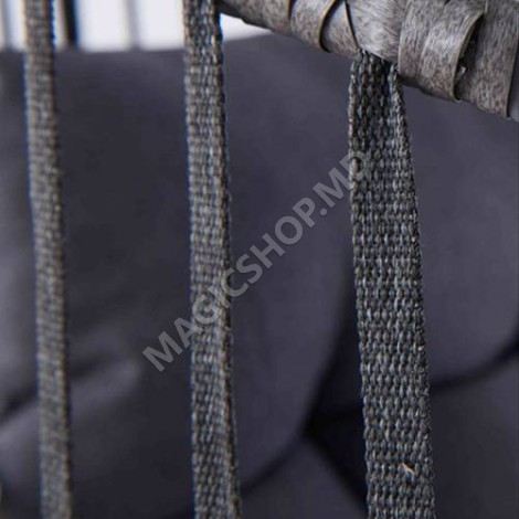 Balansoar de tip cocon Joyce Black / Grey