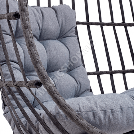 Balansoar de tip cocon Joyce Black / Grey