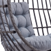 Balansoar de tip cocon JAMIE Black / Grey