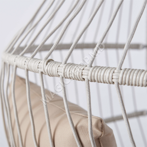 Balansoar de tip cocon JAMIE Sand / Natural