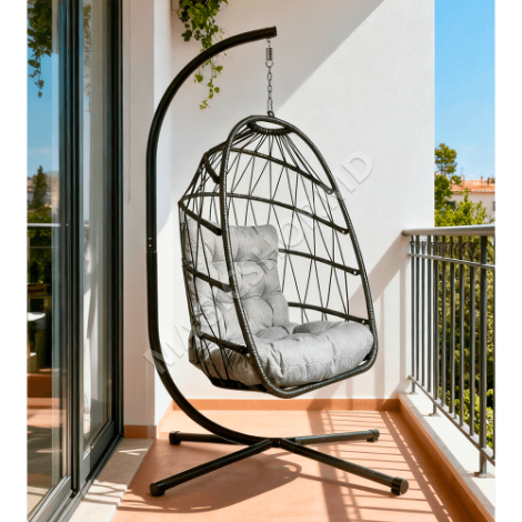 Balansoar de tip cocon Malta Black