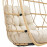 Balansoar de tip cocon Roma Natural / Bej
