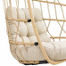 Balansoar de tip cocon Roma Natural / Bej