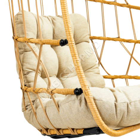 Balansoar de tip cocon Roma Natural / Bej