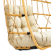 Balansoar de tip cocon Roma Natural / Bej