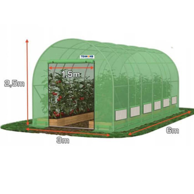Sera Tehno Ms  6x3x2.5m / Ø26mm / 2 uși