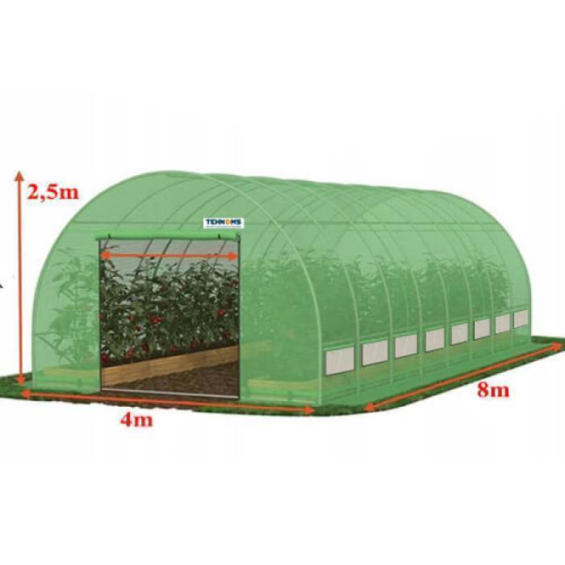 Sera Tehno Ms 8x4x2.5m / Ø32mm / 2 uși