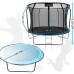 Trambulina Elite 185 cm, plasa interioară, roz, albastru