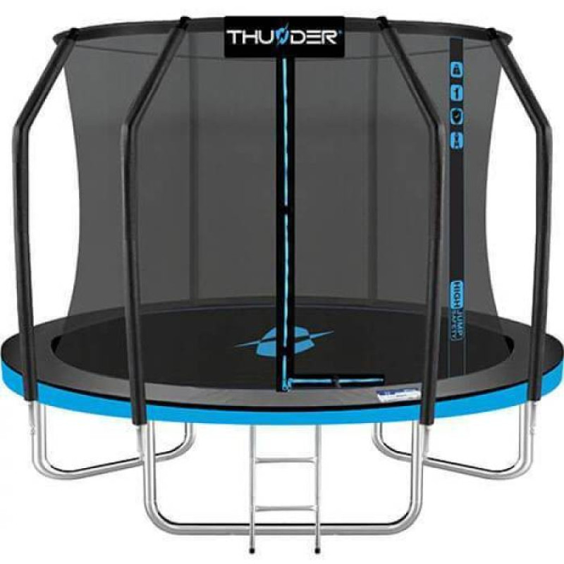 Trambulina Elite 312 cm, Plasa interioara, Albastra
