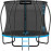 Trambulina Ultra 185 cm, plasa interioara, roz, albastru