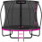 Trambulina Ultra 312 cm, plasa interioara, albastra, roz