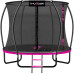 Trambulina Ultra 312 cm, plasa interioara, albastra, roz