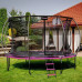 Trambulina Ultra 435 cm, plasa interioara, albastra, roz