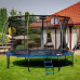Trambulina Ultra 435 cm, plasa interioara, albastra, roz